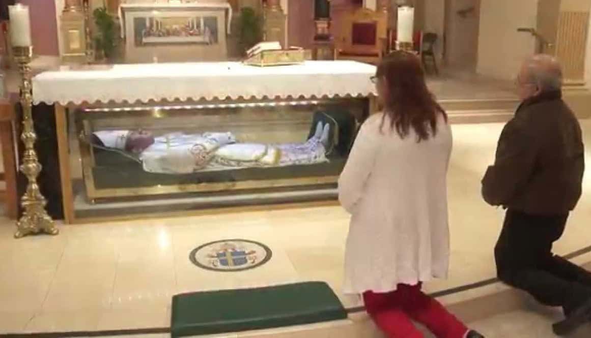 Tomb of St. John Neumann